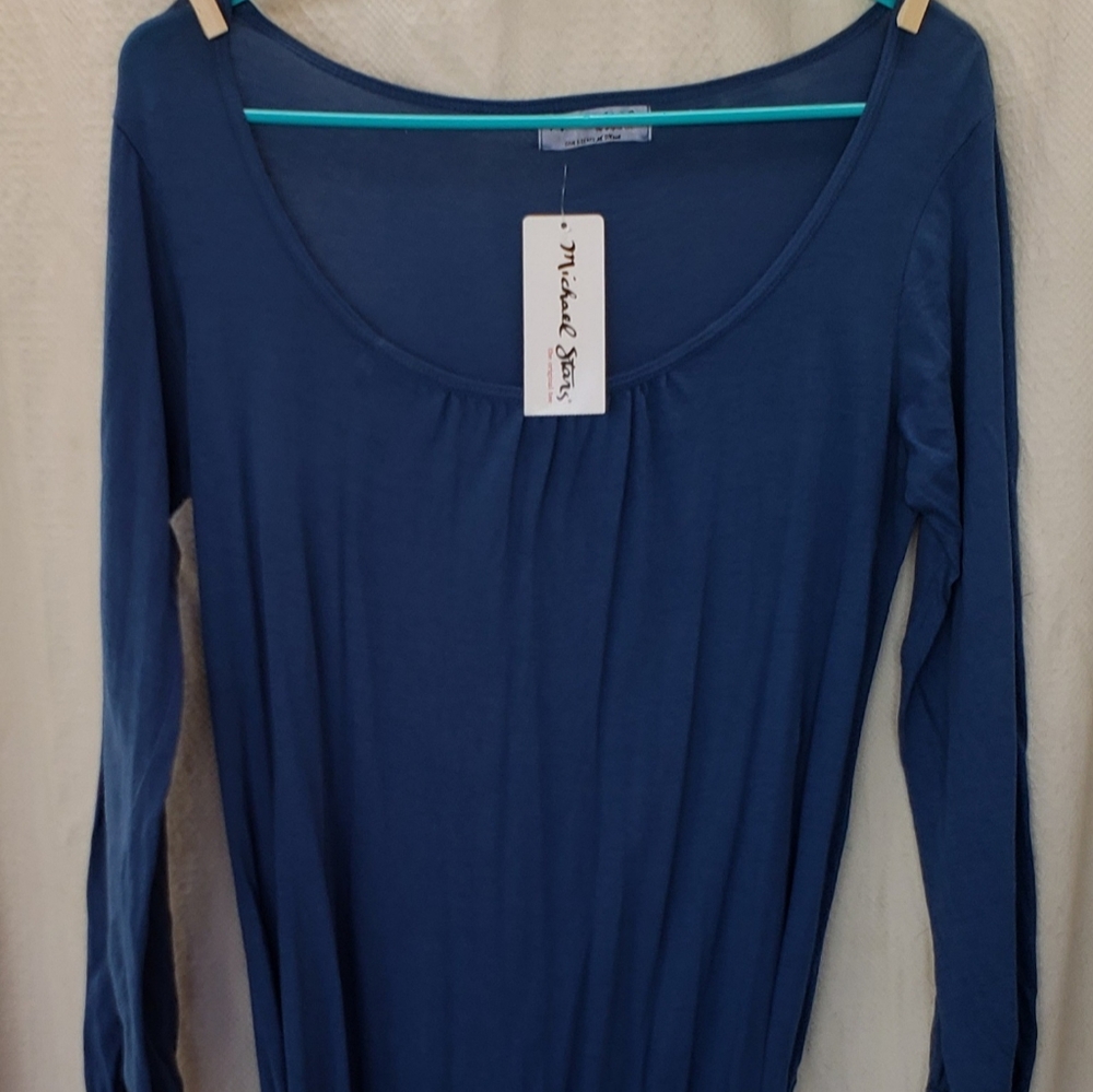 Michael Star blue dress